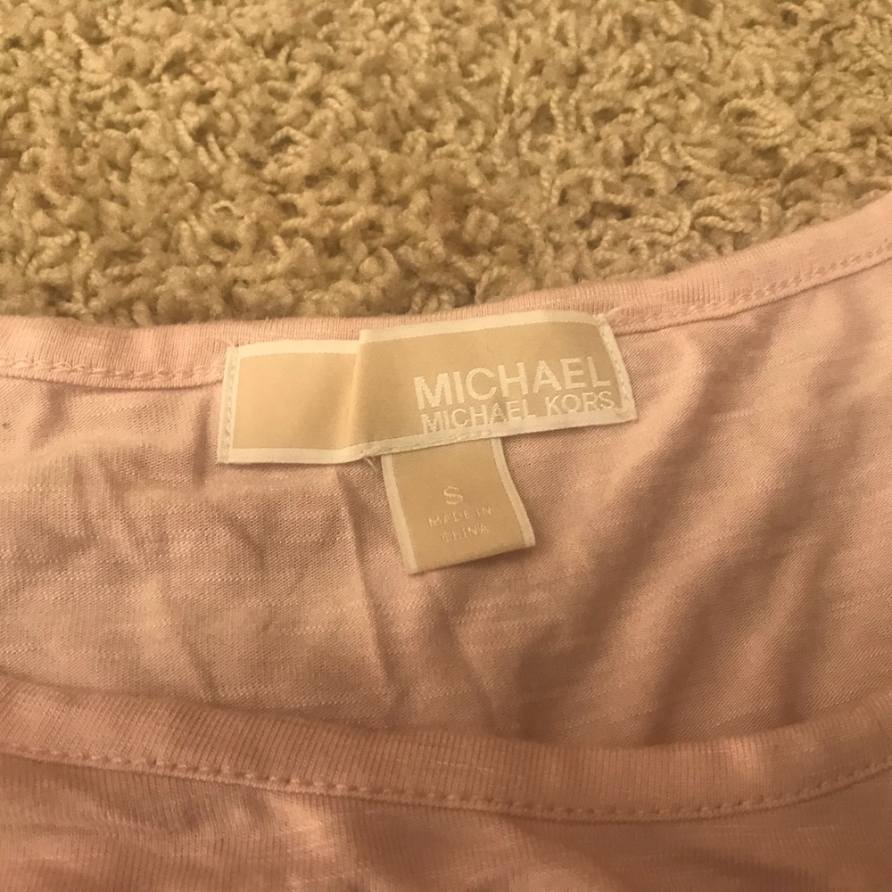 Micheal Kors Pale pink t-shirt